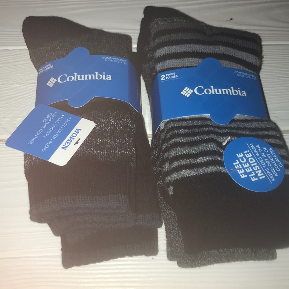 Columbia women’s Crew sock bundle size 4-10